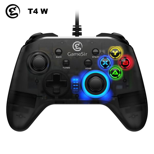 gamesir t4 pro / t4w gamepad controller 2.4 ghz joystick for pc game with usb receiver wired gamepad for windows (7/8/9/10) pc
gamesir t4 pro / t4w gamepad controller 2.4 ghz joystick for pc game with usb receiver wired gamepad for windows (7/8/9/10) pc