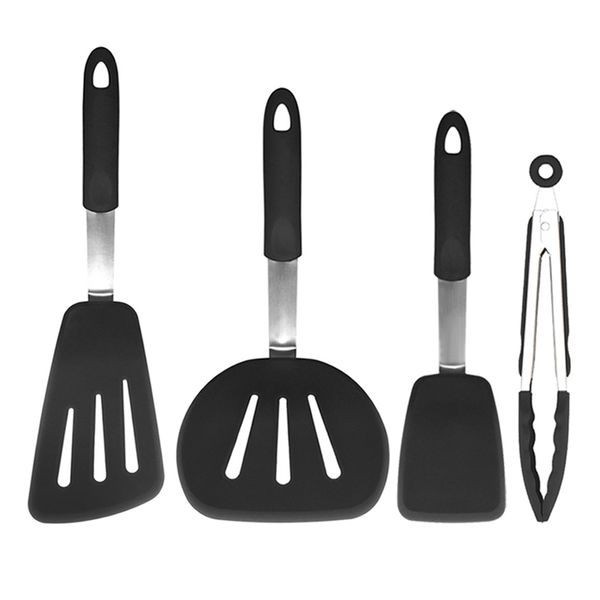 silicone turners spatula set pancake flippers non stick rubber kitchen utensil for cooking fish steak eggs jk2001
silicone turners spatula set pancake flippers non stick rubber kitchen utensil for cooking fish steak eggs jk2001