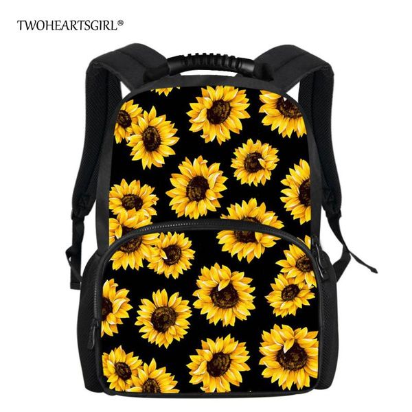 twoheartsgirl black sunflower print travel backpack for women unique teenager girls school bookbags 17inch children kids bagpack
twoheartsgirl black sunflower print travel backpack for women unique teenager girls school bookbags 17inch children kids bagpack
