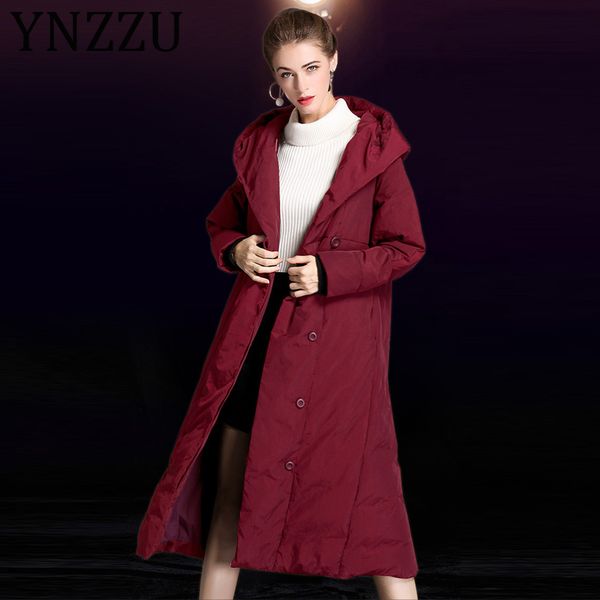 ynzzu luxury 2019 winter women's down jacket elegant long 90% white duck down coats hooded thicken warm female outwears a1071, Black
ynzzu luxury 2019 winter women's down jacket elegant long 90% white duck down coats hooded thicken warm female outwears a1071, Black
