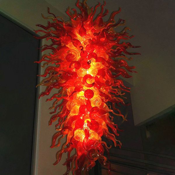 contemporary murano glass red chandelier 60 inches high led bulbs 100% hand blown glass pendant lamps large long chandeliers lighting
contemporary murano glass red chandelier 60 inches high led bulbs 100% hand blown glass pendant lamps large long chandeliers lighting