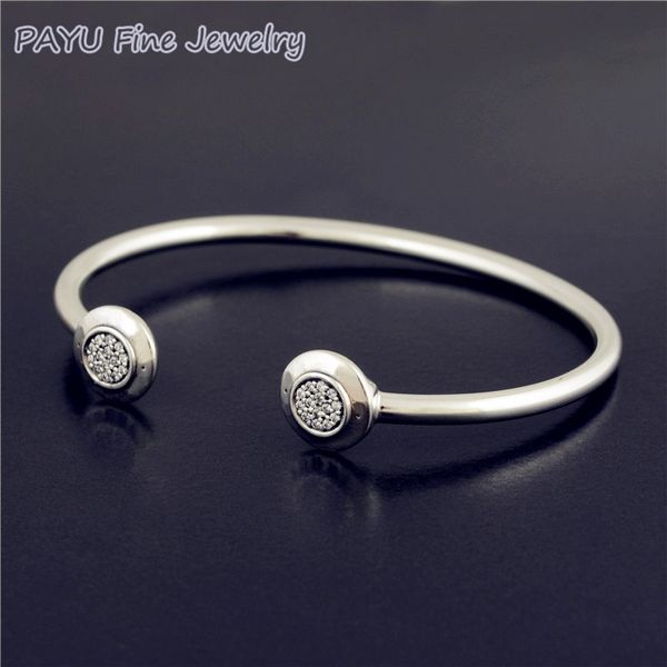 payu solid 925 sterling silver signature bangle bracelets for women pulseiras fine jewelry, Golden;silver
payu solid 925 sterling silver signature bangle bracelets for women pulseiras fine jewelry, Golden;silver