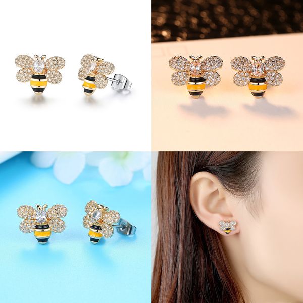 sweet temperament diamond ear nail earring luxury designer jewelry women earrings gold earrings men diamond stud earrings rose, Silver
sweet temperament diamond ear nail earring luxury designer jewelry women earrings gold earrings men diamond stud earrings rose, Silver