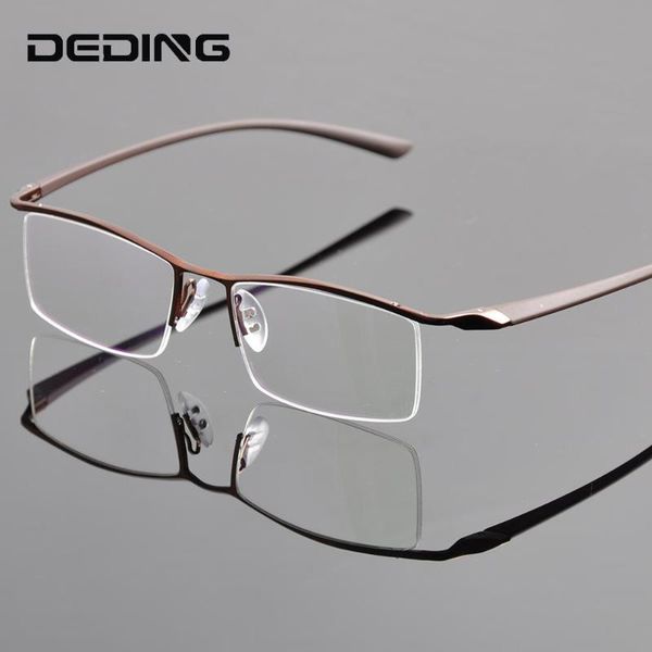 alloy half rim glasses frame men brand designer prescription eyeglasses men business fashion optical frames eyewear dd1459, Black
alloy half rim glasses frame men brand designer prescription eyeglasses men business fashion optical frames eyewear dd1459, Black