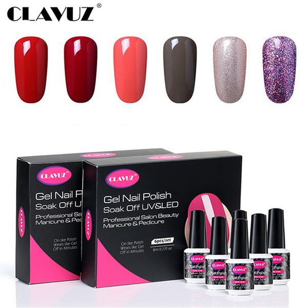 clavuz 6pcs/lot 8ml pure color black white red nail gel polish set manicure uv led lacquer starter diy nail art varnish sets
clavuz 6pcs/lot 8ml pure color black white red nail gel polish set manicure uv led lacquer starter diy nail art varnish sets