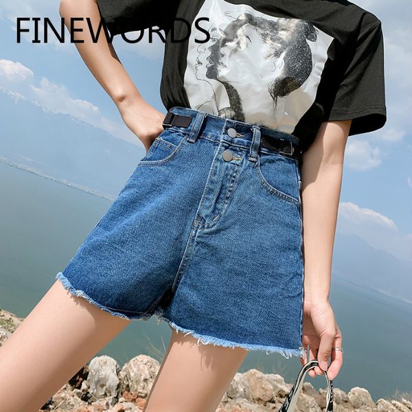 finewords 2 button high waist shorts jeans women 2020 summer beach jeans shorts korean style basic casual plus size s-4xl, White;black
finewords 2 button high waist shorts jeans women 2020 summer beach jeans shorts korean style basic casual plus size s-4xl, White;black