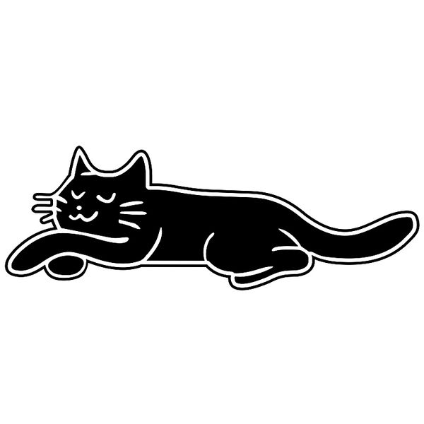 15*5.2cm sleeping smiling cat vinyl car door window bumper decal sticker vinyl hobby car bumper sticker decor decals
15*5.2cm sleeping smiling cat vinyl car door window bumper decal sticker vinyl hobby car bumper sticker decor decals