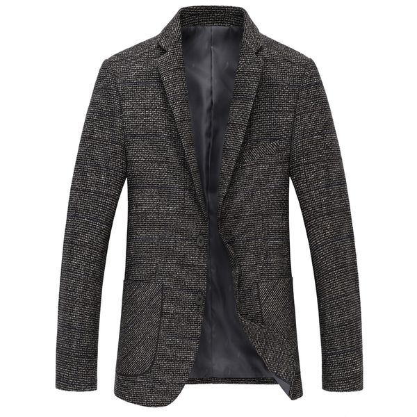 men's suits & blazers 2021 style stripe casual mens coats classics business woolen blazer men, White;black
men's suits & blazers 2021 style stripe casual mens coats classics business woolen blazer men, White;black