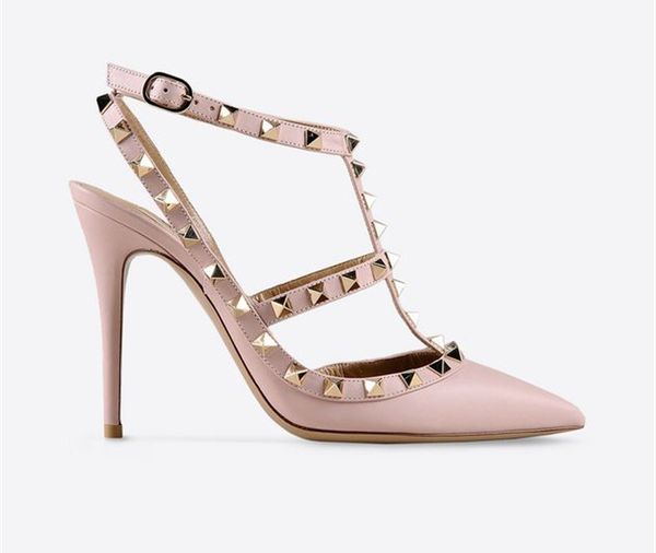 2019 Designer women high heels party fashion rivets girls sexy pointed shoes Dance shoes wedding shoes Double straps sandals
2019 Designer women high heels party fashion rivets girls sexy pointed shoes Dance shoes wedding shoes Double straps sandals