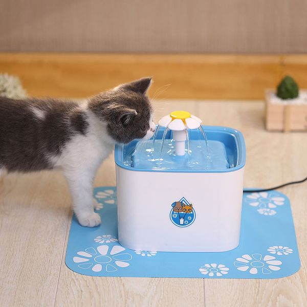 2.5l automatic cat water fountain for pets water dispenser large spring drinking bowl cat automatic feeder drink filter
2.5l automatic cat water fountain for pets water dispenser large spring drinking bowl cat automatic feeder drink filter