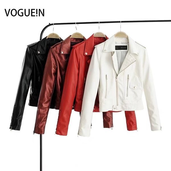 voguein new womens white faux leather jackets bomber motorcycle outerwear coat 4 colors wholesale, Black
voguein new womens white faux leather jackets bomber motorcycle outerwear coat 4 colors wholesale, Black