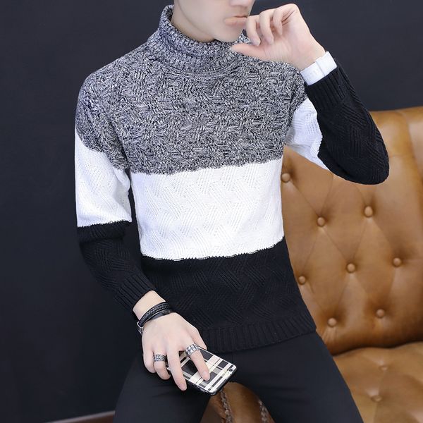 men winter warm turtleneck sweaters new male thicker warm pullovers casual sweaters size 2xl, White;black
men winter warm turtleneck sweaters new male thicker warm pullovers casual sweaters size 2xl, White;black