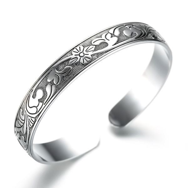 new retro black fashion silver bracelet plum vine leaves fashion women 925 silver bracelet women wholesale pulseira armband
new retro black fashion silver bracelet plum vine leaves fashion women 925 silver bracelet women wholesale pulseira armband