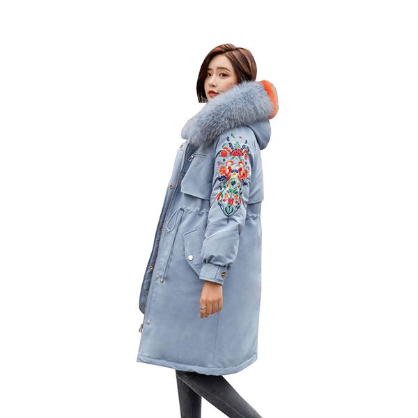 winter jacket women 2019 fashion fur hooded plus size down jacket vintage embroidery thick warm long parkas outerwear down coat, Black
winter jacket women 2019 fashion fur hooded plus size down jacket vintage embroidery thick warm long parkas outerwear down coat, Black