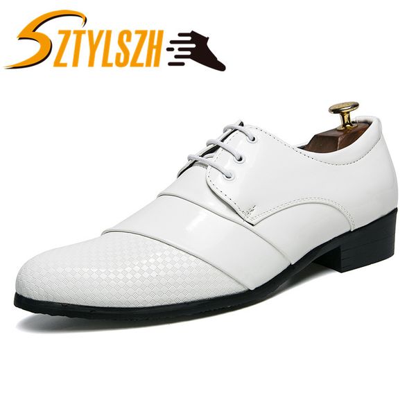 men formal dress shoe sapato social masculino leather brown fashion elegant luxury suit shoes embossing business wild shoes, Black
men formal dress shoe sapato social masculino leather brown fashion elegant luxury suit shoes embossing business wild shoes, Black