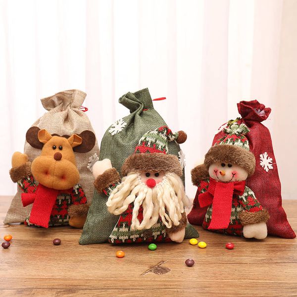 christmas decorations gift candy decoration bag doll gift bag colorful lovely material is linen multi-purpose diverse styles
christmas decorations gift candy decoration bag doll gift bag colorful lovely material is linen multi-purpose diverse styles