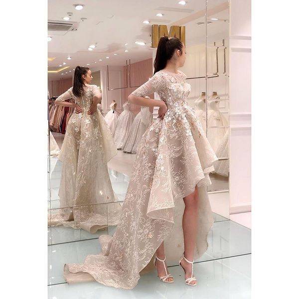 elegant beaded new arrival high low lace prom dresses 2020 split prom gowns strapless evening dress vestidos de fiesta, Black
elegant beaded new arrival high low lace prom dresses 2020 split prom gowns strapless evening dress vestidos de fiesta, Black