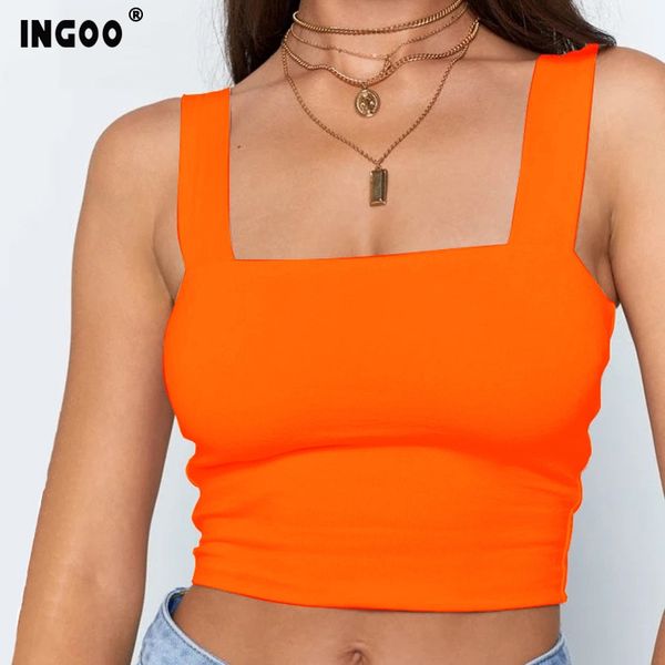 women's tanks & camis ingoo summer backless slim women clothes 2021 street style casual wide strap solid color sleeveless cropped tank, White
women's tanks & camis ingoo summer backless slim women clothes 2021 street style casual wide strap solid color sleeveless cropped tank, White