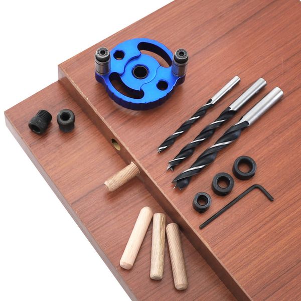 pocket hole jig vertical self-centering dowel jig 6 8 10mm drill guide aluminum alloy hole puncher wood tool for carpentry
pocket hole jig vertical self-centering dowel jig 6 8 10mm drill guide aluminum alloy hole puncher wood tool for carpentry
