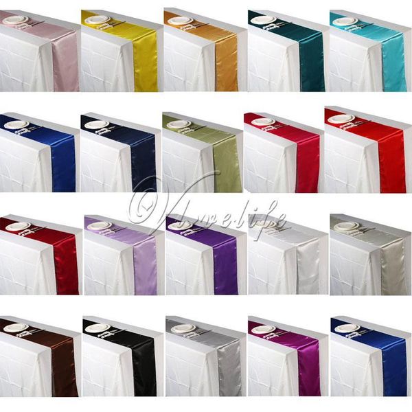 15pcs satin table runners wedding party event decor supply satin fabric chair sash bow table cover tablecloth 30cm*275cm y200421
15pcs satin table runners wedding party event decor supply satin fabric chair sash bow table cover tablecloth 30cm*275cm y200421