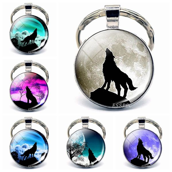howling wolf keychain wolf jewelry and moon picture glass cabochon pendant key chain handmade gift for women, Silver
howling wolf keychain wolf jewelry and moon picture glass cabochon pendant key chain handmade gift for women, Silver