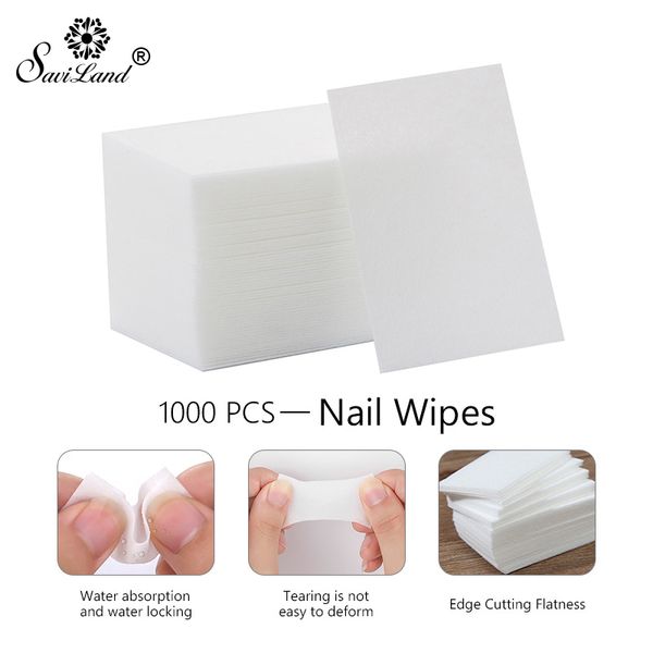 saviland nail gel tools 1000pcs nail cotton polish remover art remover cleaner lint paper pad varish cleaning tool
saviland nail gel tools 1000pcs nail cotton polish remover art remover cleaner lint paper pad varish cleaning tool