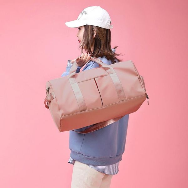 gym bag men women shoe compartment waterproof outdoor sport bags and wet separation exercise fitness training yoga bag 
gym bag men women shoe compartment waterproof outdoor sport bags and wet separation exercise fitness training yoga bag