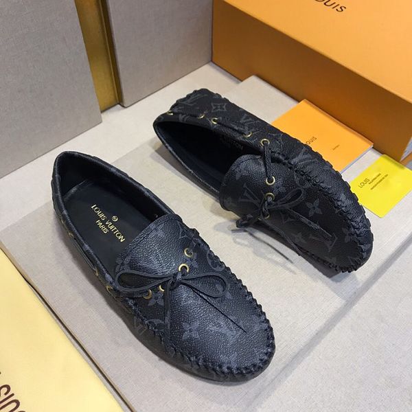 new men's dress shoes flat bottom loafers printing fashion luxury peas shoes leather classic casual driving shoes size 38-4, Black
new men's dress shoes flat bottom loafers printing fashion luxury peas shoes leather classic casual driving shoes size 38-4, Black