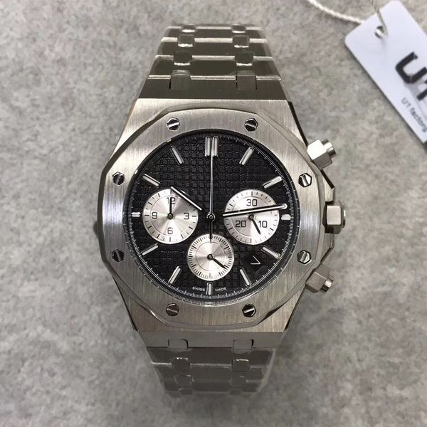 selling men luxury watch royal oak all subdial work automatic movement satches famous brand stainless steel gift for men, Slivery;brown
selling men luxury watch royal oak all subdial work automatic movement satches famous brand stainless steel gift for men, Slivery;brown