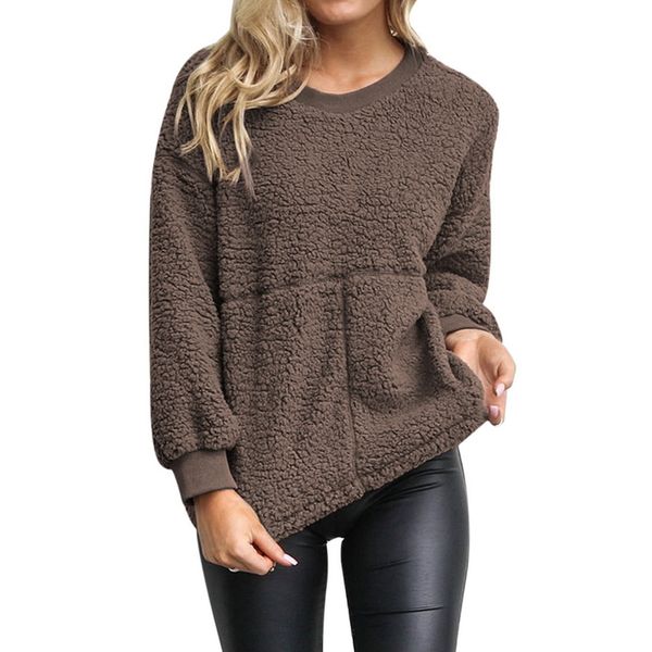 heflashor 2018 autumn warm sweatshirt women fashion solid outerwear pullover casual round neck sweatshirt female clothes, Black
heflashor 2018 autumn warm sweatshirt women fashion solid outerwear pullover casual round neck sweatshirt female clothes, Black