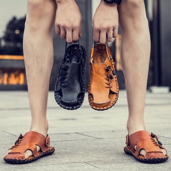 sandals men waterproof water leather sandal mens sandalie athletic male trekking beach 2021 outdoor roman safety korean man for, Black
sandals men waterproof water leather sandal mens sandalie athletic male trekking beach 2021 outdoor roman safety korean man for, Black