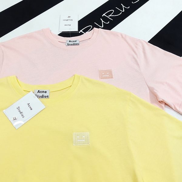 acne studios ac 19ss акне улыбка лицо вышитые логотип шею свободные футболки с коротким рукавом для мужчин и женщин футболка ac рубашки, White;black
acne studios ac 19ss акне улыбка лицо вышитые логотип шею свободные футболки с коротким рукавом для мужчин и женщин футболка ac рубашки, White;black