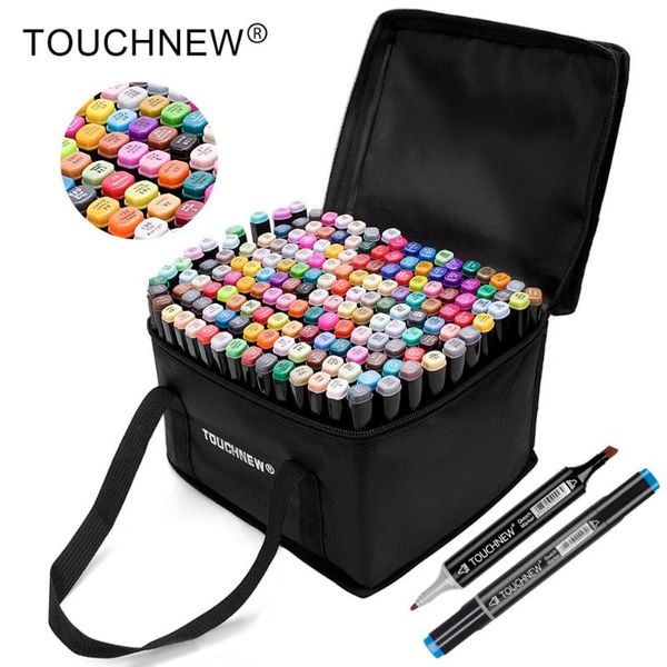 touchnew permanent markers alcohol ink markers brush dual tips professional drawing marker set art design 30/40/60/80/168 colors
touchnew permanent markers alcohol ink markers brush dual tips professional drawing marker set art design 30/40/60/80/168 colors
