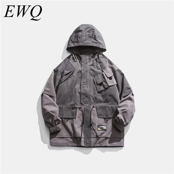 ewq / can ship men's wear 2020 spring fashion new loose large size coat letter embroidered many pocket patchwork jacket 9y811, Black;brown
ewq / can ship men's wear 2020 spring fashion new loose large size coat letter embroidered many pocket patchwork jacket 9y811, Black;brown