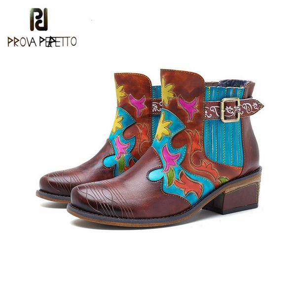prova perfetto 2019 selling luxury design leather woman short boots flower print comfortable low heels fashion boots woman, Black
prova perfetto 2019 selling luxury design leather woman short boots flower print comfortable low heels fashion boots woman, Black