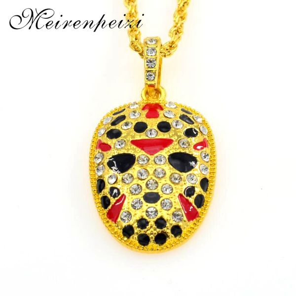 european and american jewelry fashion men's hip hop mask necklace personality trend nightclub color drop facial makeup necklace, Silver
european and american jewelry fashion men's hip hop mask necklace personality trend nightclub color drop facial makeup necklace, Silver