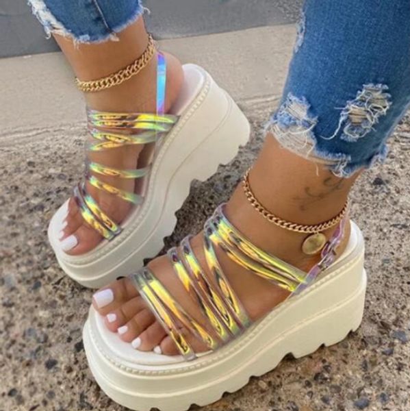 zapatos de mujer sandalia women summer sandals back strap buckle platform wedges mid heel increasing height fashion beach ladies, Black
zapatos de mujer sandalia women summer sandals back strap buckle platform wedges mid heel increasing height fashion beach ladies, Black