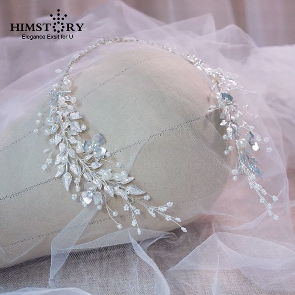 himstory angel handmade silve leaf pearls headband bridal headwear hair accessories rhinestone hair jewelry, White;golden
himstory angel handmade silve leaf pearls headband bridal headwear hair accessories rhinestone hair jewelry, White;golden