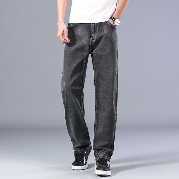 men's jeans plus size 40 42 44 light blue thin 2021 spring and summer loose straight advanced stretch denim pants male brand
men's jeans plus size 40 42 44 light blue thin 2021 spring and summer loose straight advanced stretch denim pants male brand