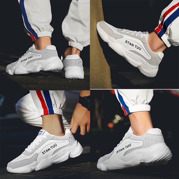 fashion leather women mens running shoes homemade brand made in china red blue white women mens trainers sports designer sneakers size 3944, White;red
fashion leather women mens running shoes homemade brand made in china red blue white women mens trainers sports designer sneakers size 3944, White;red