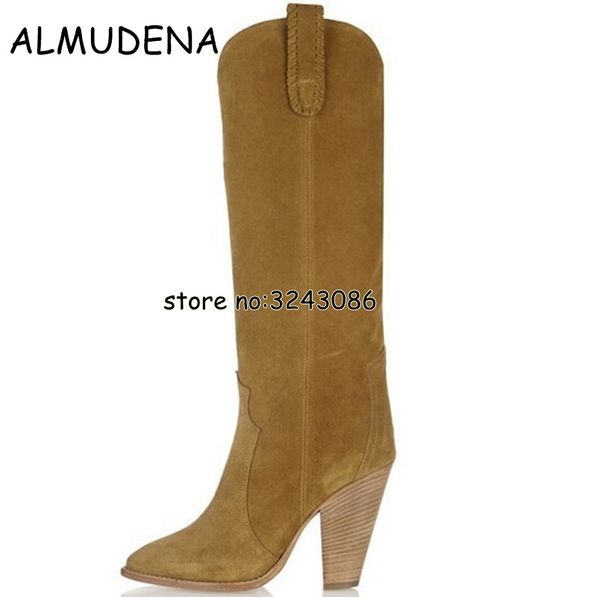 suede knee high lady long boots slip-on spring autumn woman rome style motorcycle boots shoes spike heels fashion shoes, Black
suede knee high lady long boots slip-on spring autumn woman rome style motorcycle boots shoes spike heels fashion shoes, Black
