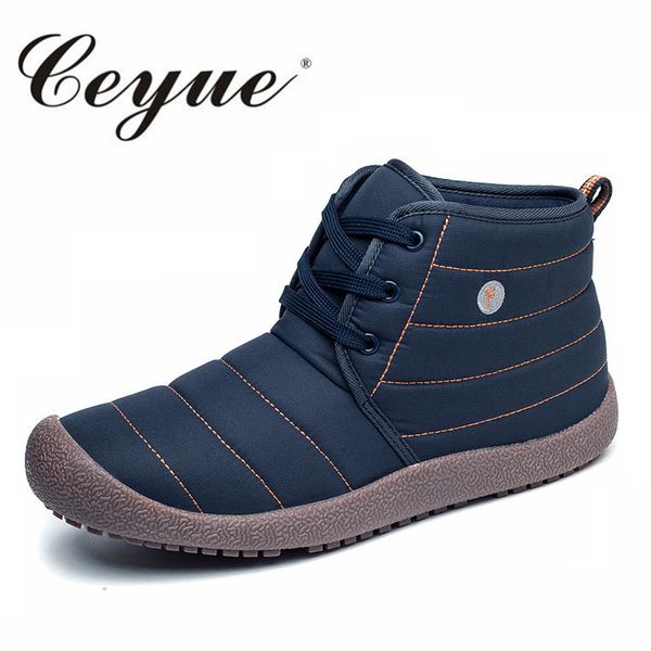 ceyue fur winter shoes casual waterproof short snow boots plus size 48 slip on handmade warm cotton shoes for lovers, Black
ceyue fur winter shoes casual waterproof short snow boots plus size 48 slip on handmade warm cotton shoes for lovers, Black