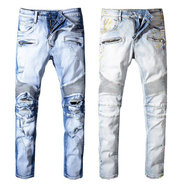 mens designer jeans fashion new mens biker jeans motorcycle slim fit washed blue moto denim skinny elastic pants joggers for men jeans
mens designer jeans fashion new mens biker jeans motorcycle slim fit washed blue moto denim skinny elastic pants joggers for men jeans