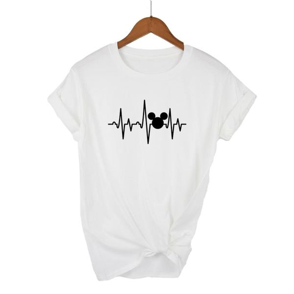 women's t-shirt t shirt plus size 100% cotton tshirt women shirts summer graphic tees funny heartbeat kawaii xs-xl, White
women's t-shirt t shirt plus size 100% cotton tshirt women shirts summer graphic tees funny heartbeat kawaii xs-xl, White