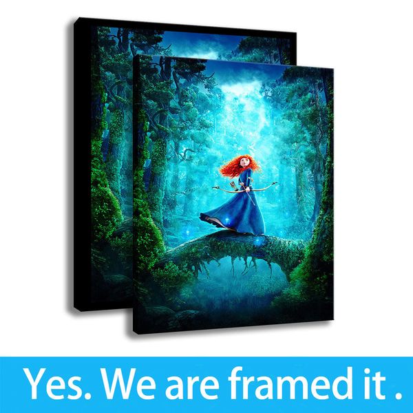 oil painting on canvas hd print room decor art pixar posters brave framed art - ready to hang - framed
oil painting on canvas hd print room decor art pixar posters brave framed art - ready to hang - framed