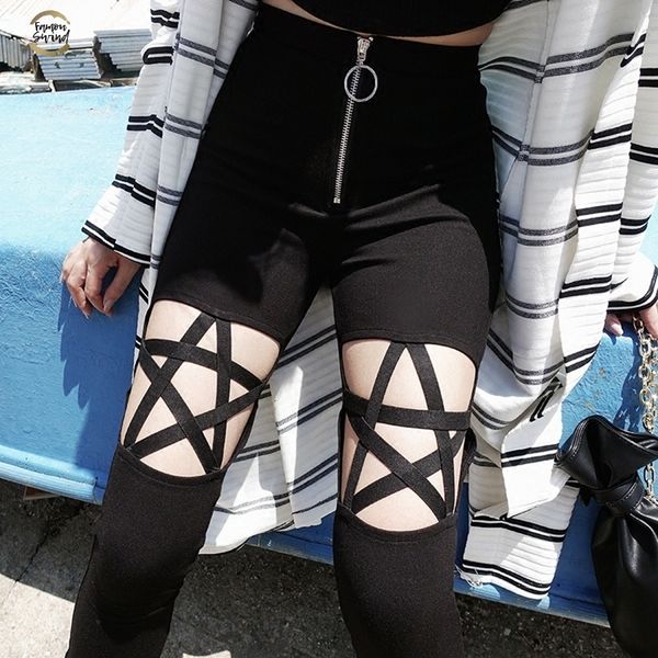 punk fashion gothic pant women leggings hollow out five-pointed star harajuku pants streetwear black drop shipping, Black;white
punk fashion gothic pant women leggings hollow out five-pointed star harajuku pants streetwear black drop shipping, Black;white