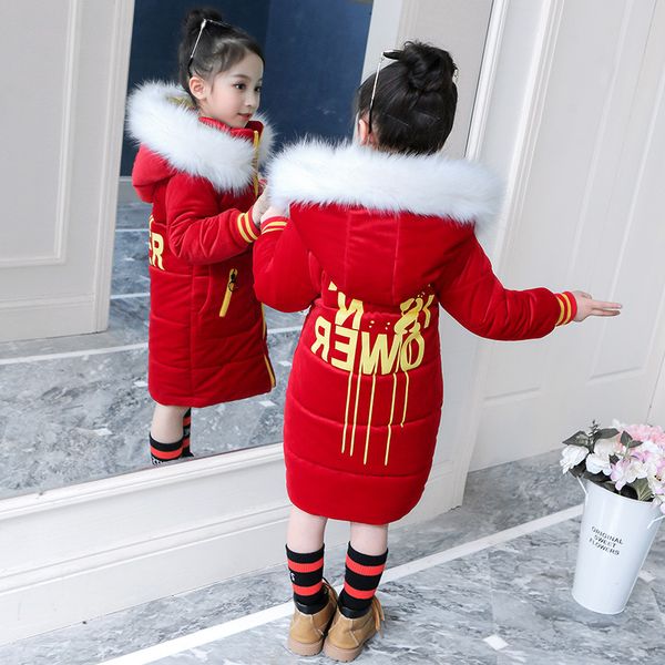 girls cotton-padded outerwear & coats 2019 autumn winter children warm clothes princess girls faux fur collar jacket age 5-14 t, Blue;gray
girls cotton-padded outerwear & coats 2019 autumn winter children warm clothes princess girls faux fur collar jacket age 5-14 t, Blue;gray