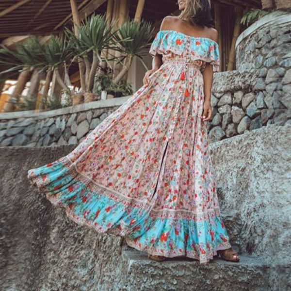 casual dresses 2021 bohemian dress women summer off the shoulder boho long ruffle vintage tied high waist floral #t30, Black;gray
casual dresses 2021 bohemian dress women summer off the shoulder boho long ruffle vintage tied high waist floral #t30, Black;gray