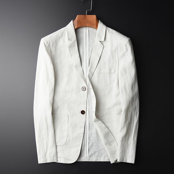 minglu blazer man new 100% linen suit jacket spring autumn casual male single breasted size m--xl-2xl-3xl-4xl, White;black
minglu blazer man new 100% linen suit jacket spring autumn casual male single breasted size m--xl-2xl-3xl-4xl, White;black