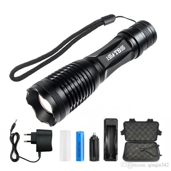 dhl cree xml-t6 flashlight torch 5000 lumens bike light 5modes torch zoomable led flashlight +18650 battery + charger
dhl cree xml-t6 flashlight torch 5000 lumens bike light 5modes torch zoomable led flashlight +18650 battery + charger